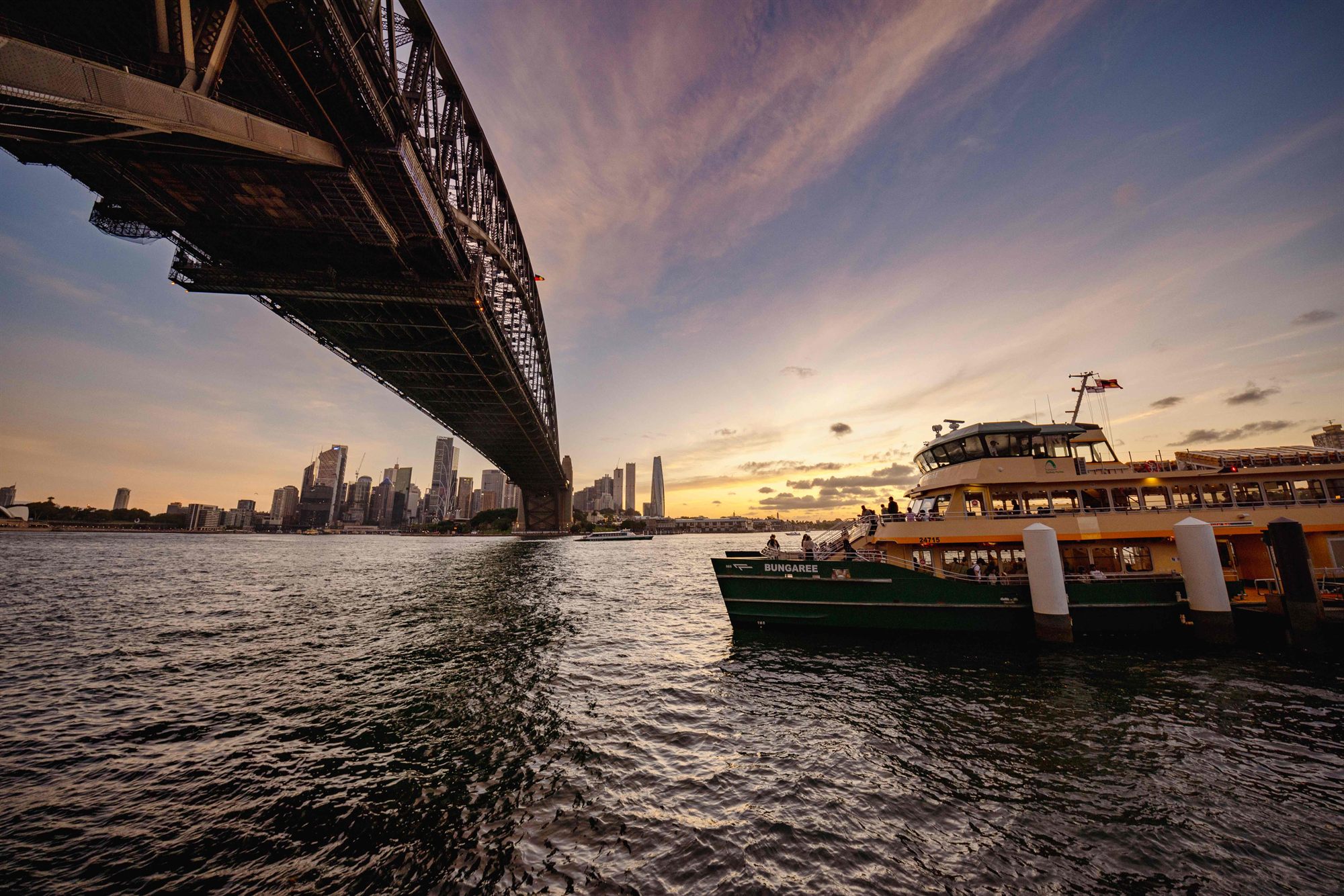 Milsons Point ferry wharf